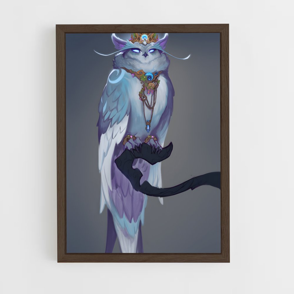 Poster Le Hibou Couronné – affiche World of Warcraft (vue 5)